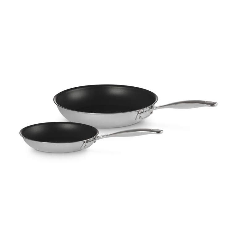 Le Creuset Signature 3Ply Stainless Steel Non-Stick 2 Piece Fry Pan Set 20/26cm
