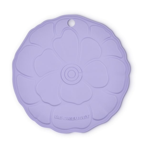 Le Creuset Petal Silicone Trivet Bluebell Purple
