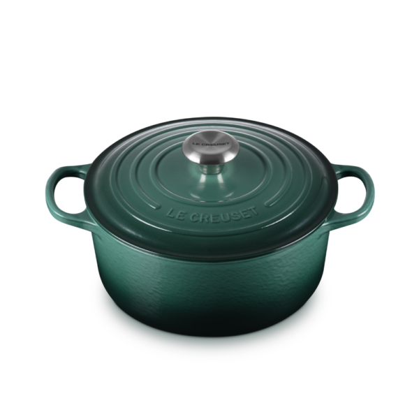 Le Creuset Signature Cast Iron Casserole Round 24cm (14 Colours)