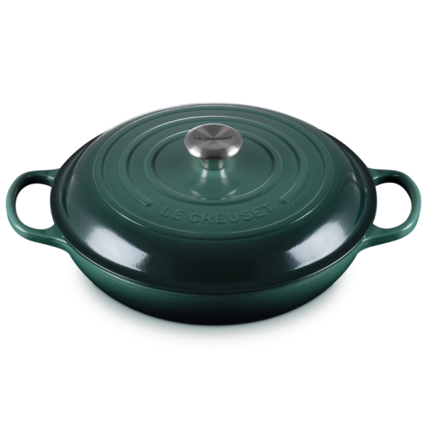 Le Creuset Signature Cast Iron Casserole Shallow 30cm (14 Colours)