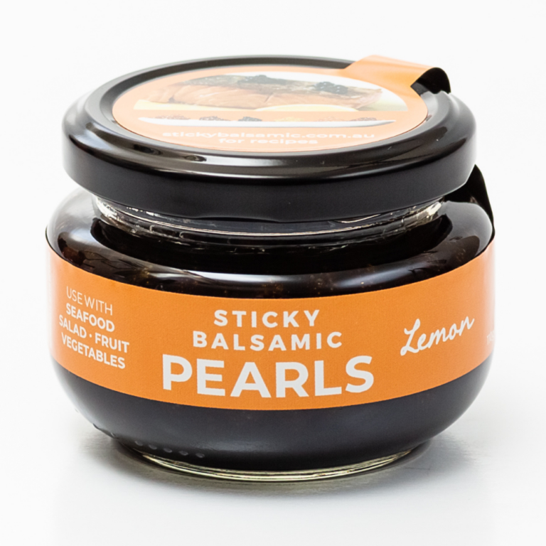 Sticky Balsamic Pearls Lemon 110g