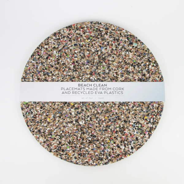 LIGA Beach Clean Round Placemat Set of 4