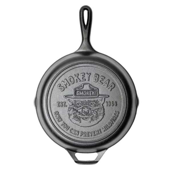 Lodge Cast Iron Smokey Bear Skillet 26cm