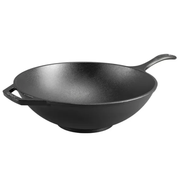 Lodge Chef Collection Cast Iron Wok 30cm