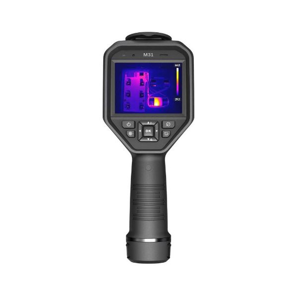 M31 Handheld Wi-Fi Manual Focus Thermal Imaging Camera. 3.5'' LCD Touch Screen. Therma