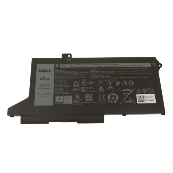 Original Dell 3 Cell Battery, 42Wh, Li-ion, Type WY9DX, 0M3KCN