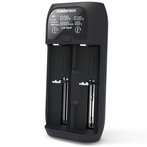 2-Channel Universal Fast Charger with LCD