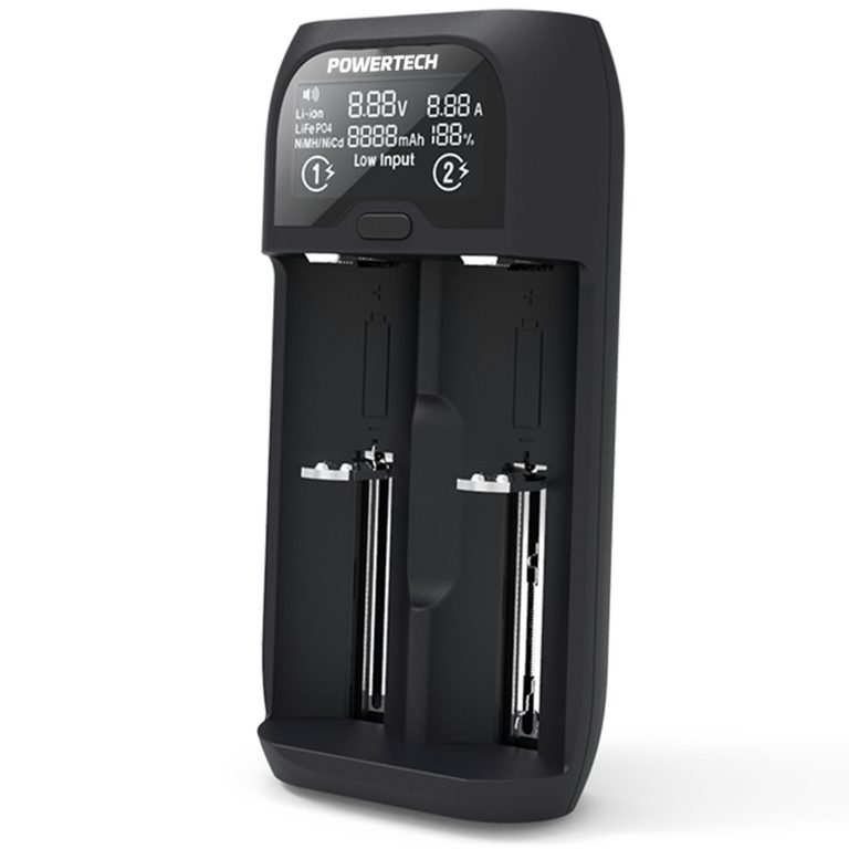 2-Channel Universal Fast Charger with LCD