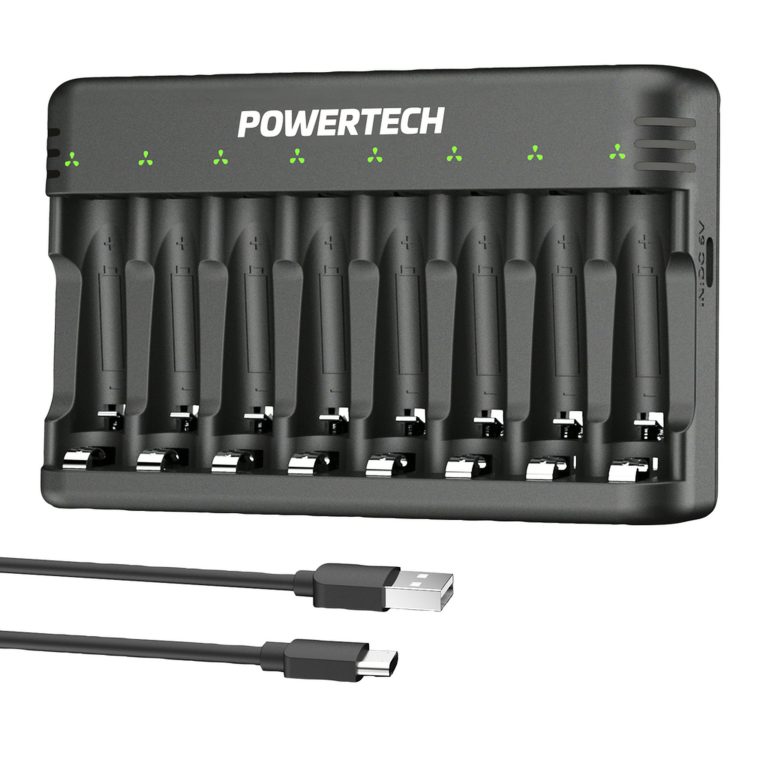8-Channel Universal Ni-MH/Cd/Li-ion Battery Charger