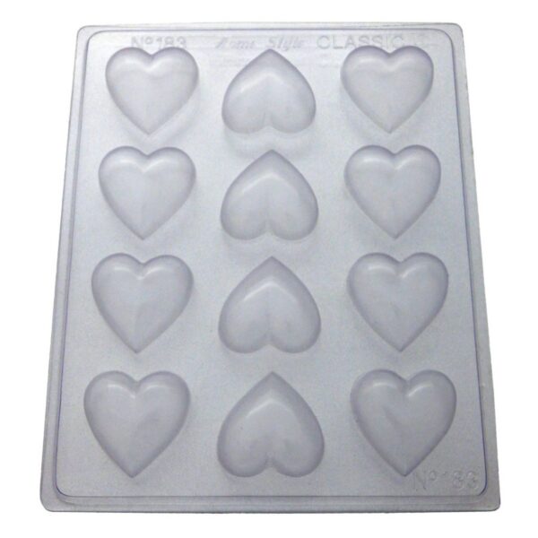Medium Hearts Mould 12 Cavity