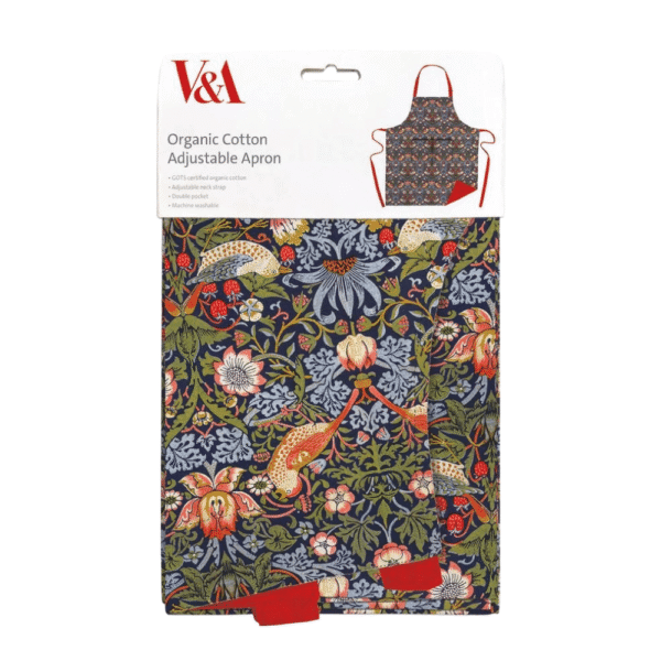 V&A Apron Strawberry Thief