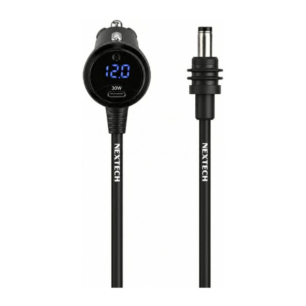 12/24V DC Car Charger suitable for Starlink® Mini - 3m