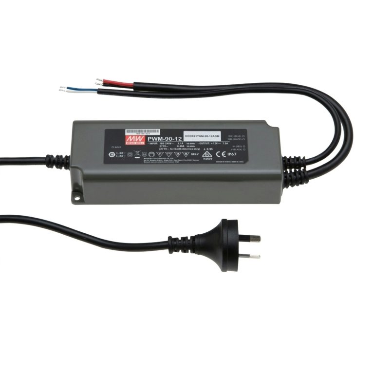 Power Supply Unit LED 24V 90W 3.75A MW PWM-90-24