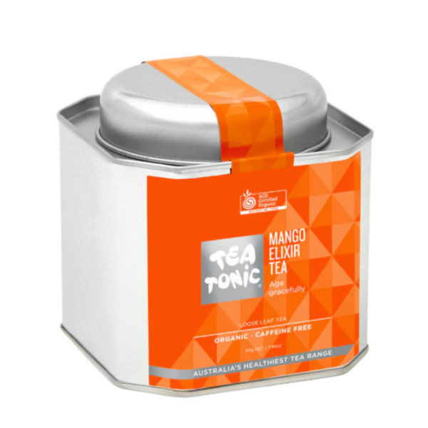 Tea Tonic Tea Tin Loose Leaf Mango Elixir