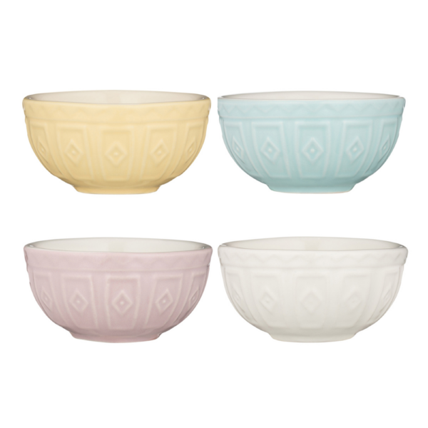 Mason Cash Colour Mix Pastel Prep Bowls 10cm Set of 4