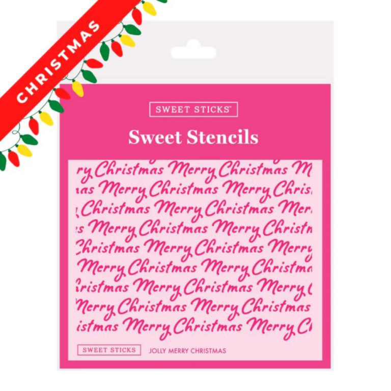 Sweet Sticks Sweet Stencils Merry Christmas