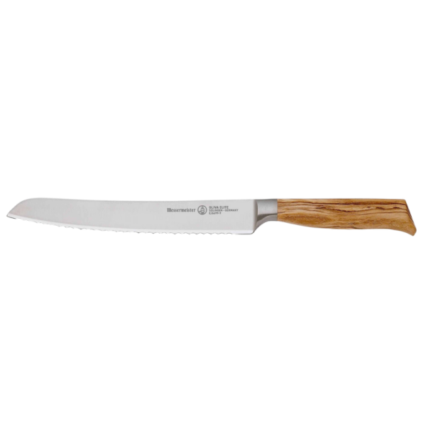 Messermeister Oliva Elite Scalloped Bread Knife 22.5cm