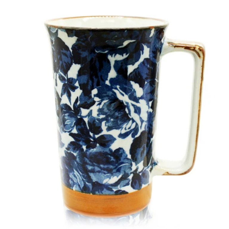 Midnight Rose Tall Mug 400ml