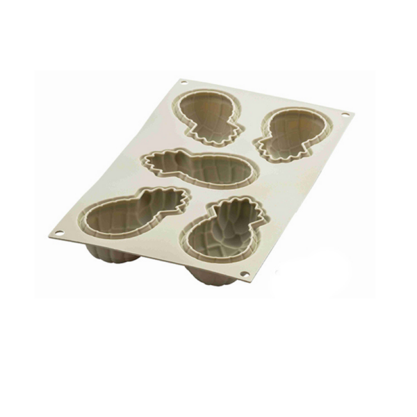 Silikomart 3D Silicone Mould Mini Pineapple 5 Cavity