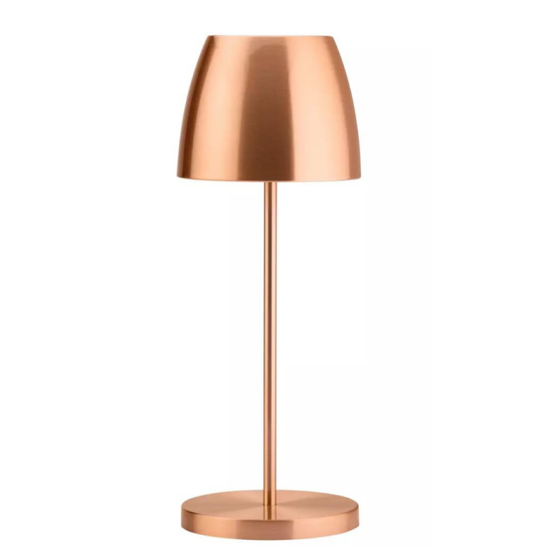 Utopia Montserrat LED Table Lamp Brushed Copper 300mm