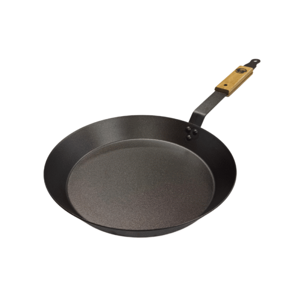 Netherton Foundry Iron Frying Pan Oak Handle 30cm