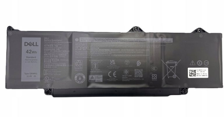 Original Dell Battery PRI, 42WHR, 3C, LITH, BYD