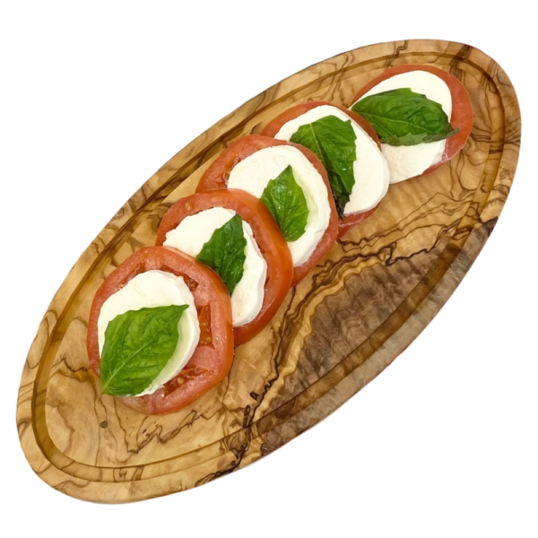 Natural OliveWood Oval Serving Board
