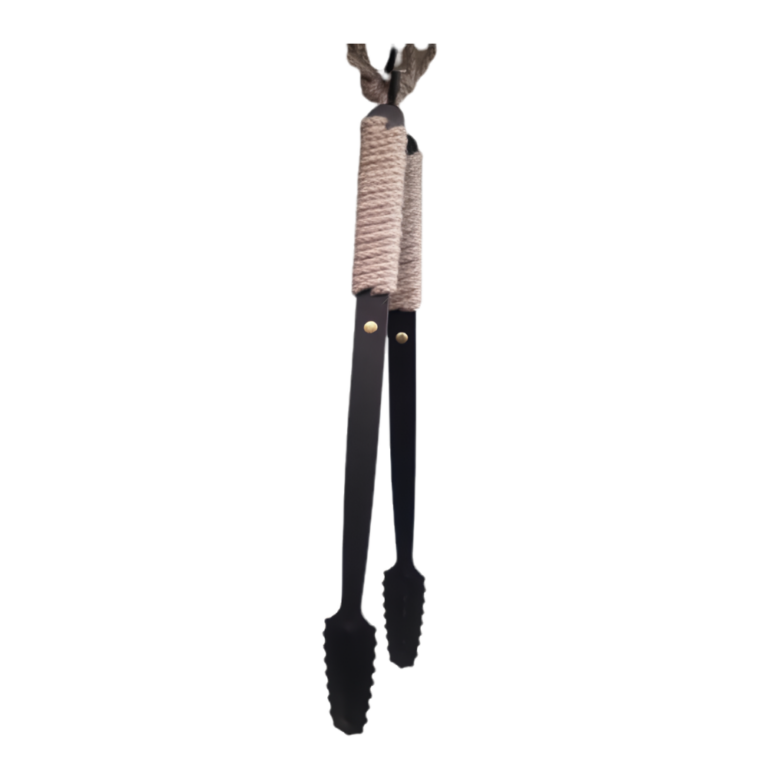 Netherton Foundry Black Iron BBQ Tongs 46cm