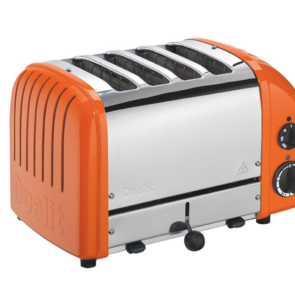 Dualit NewGen Traffic Orange 4 Slice Toaster