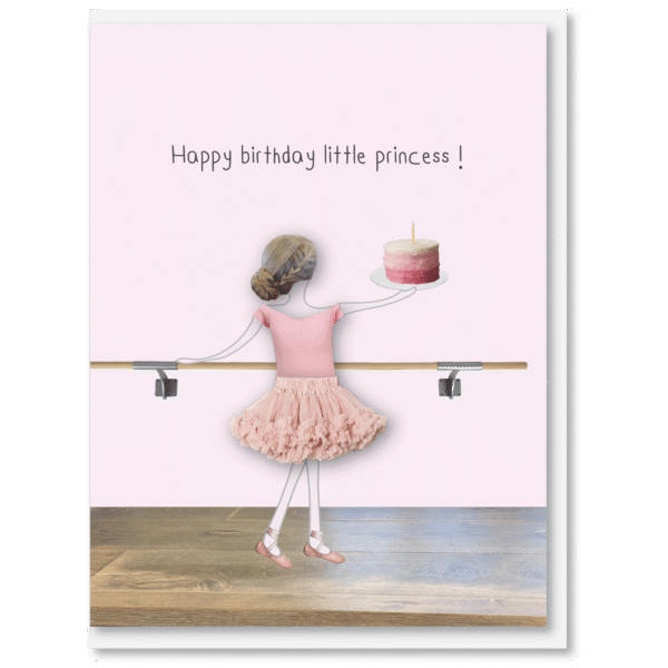 i candy Card Birthday – Ballerina princess