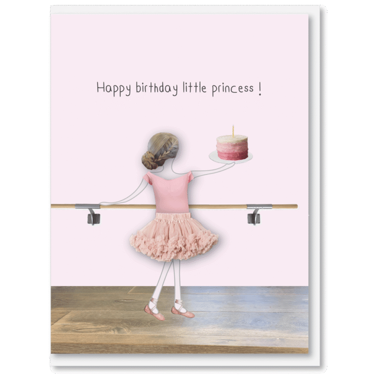 i candy Card Birthday – Ballerina princess