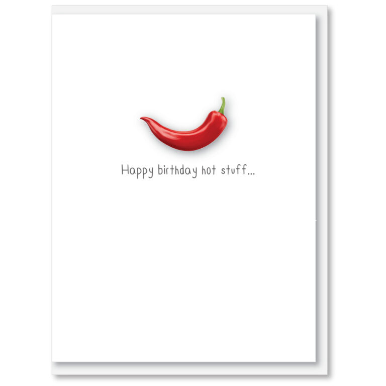 i candy Card Birthday – Hot stuff