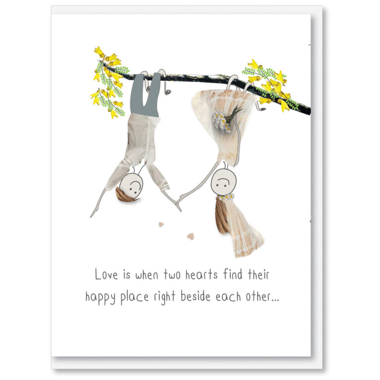 i candy Card Wedding – Happy place