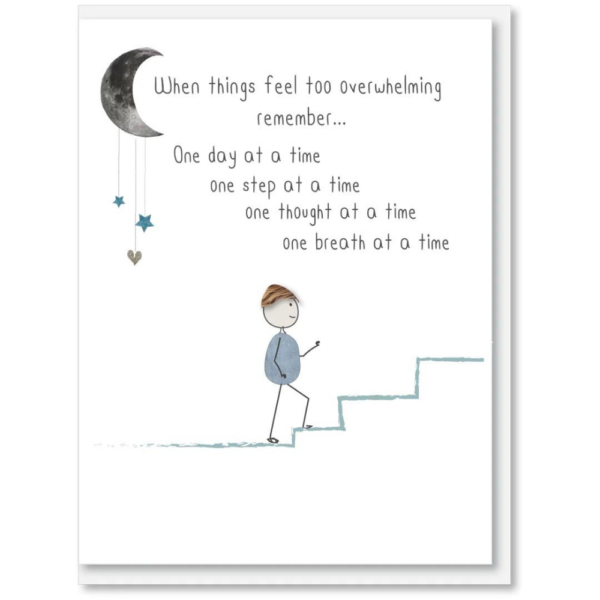 i candy Card Inspirational – One Step At A Time