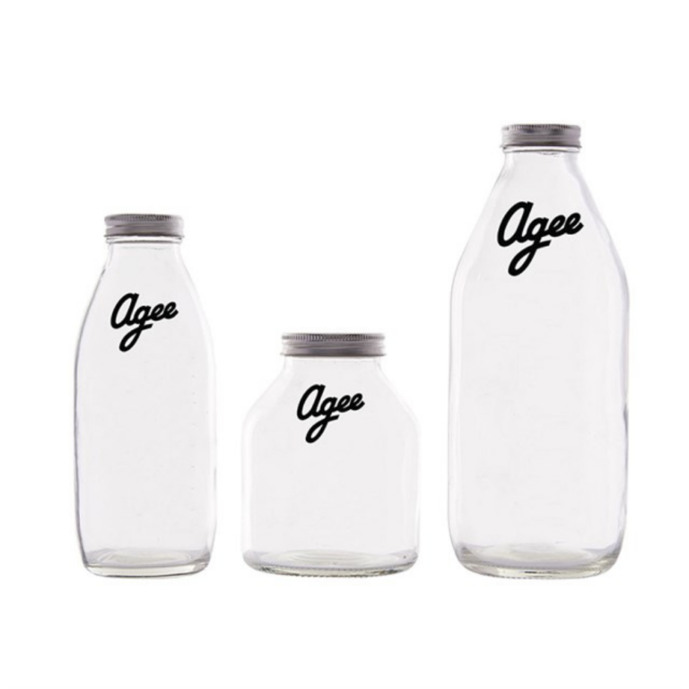 Agee Measure & Pour Bottles Set of 3