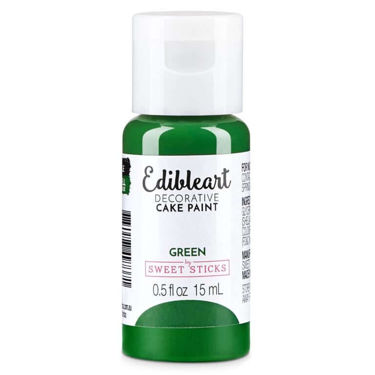 Sweet Sticks Edibleart Paint Green 15ml