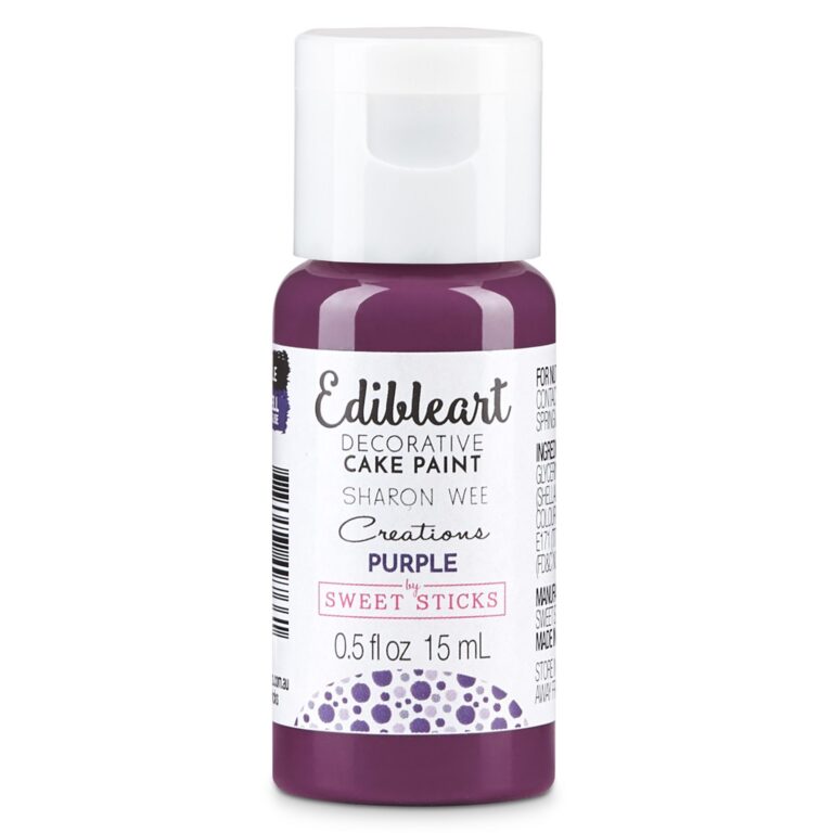 Sweet Sticks Edibleart Paint Purple 15ml