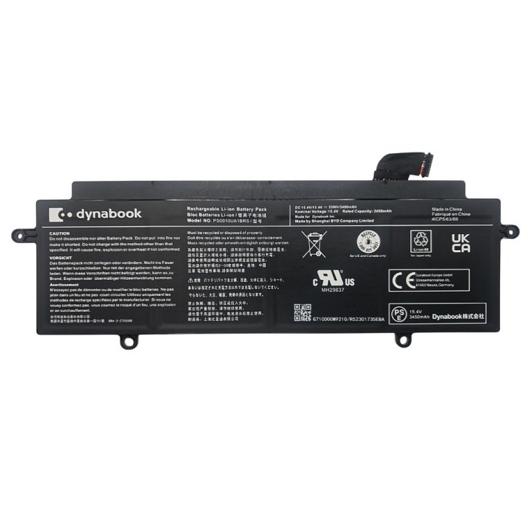 Original Dynabook BATTERY PACK 4CELL U30