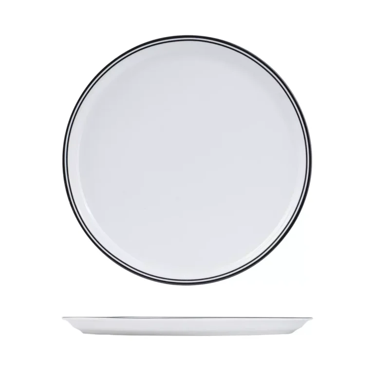 Rak Nano Cru Pizza Plate Black 33cm