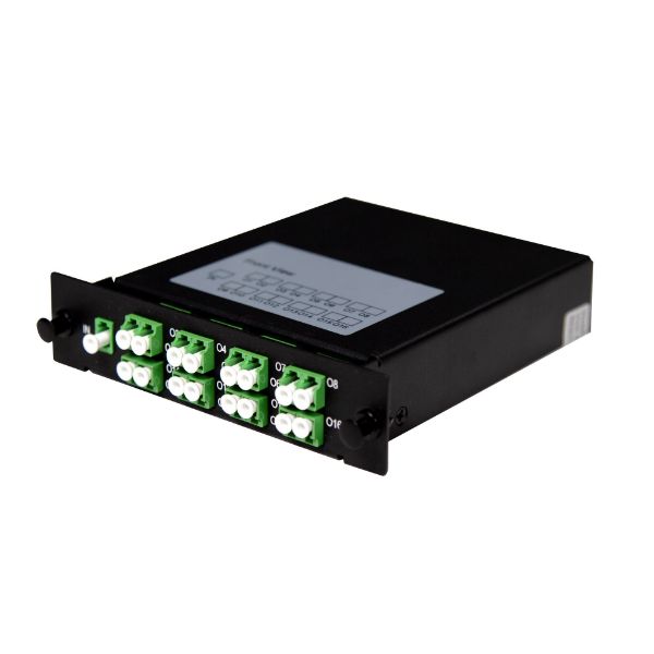 PLC FibreOptic 1:16 LC/APC Splitter Cassette Module 1x IN & 16x Out