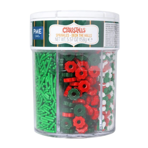 PME 6-in-1 Sprinkles Deck the Halls 158g
