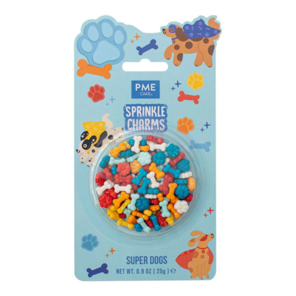 PME Sprinkle Charms Super Dogs 25g
