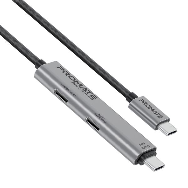 1.5m 100W USB-C to USB-C Dual USB-C Port Data & Charge Cable. Supports up to 5Gbps
