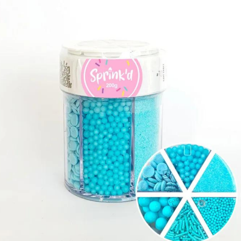 Sprink’d 6 Cavity 200g Pastel Blue