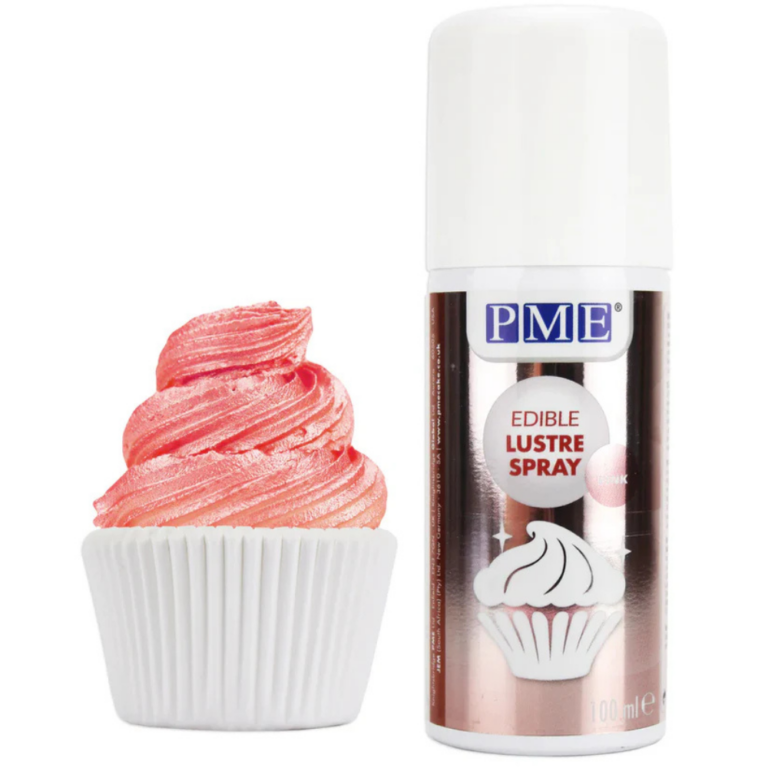 PME Edible Lustre Spray 100ml Pink