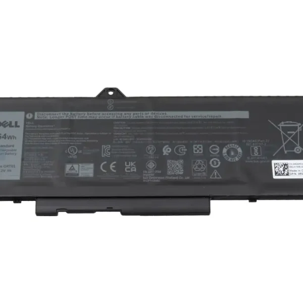 Original Dell 4-Cell Battery, 64Wh, Lo-ion, Type&nbsp;GRT01, 0R05P0
