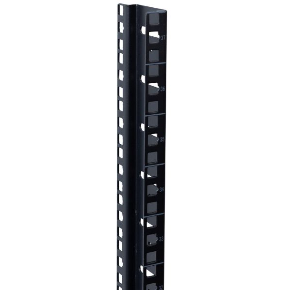 45RU S-Shaped Zinc Coated Mounting Rails for SR Series Cabinets.