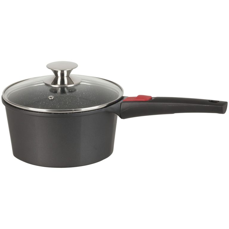 Induction Saucepan 16cm with Removeable Handle & Lid