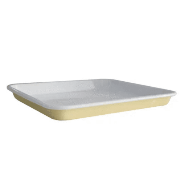 Dishy Enamelware Baking Tray 30cm Butter