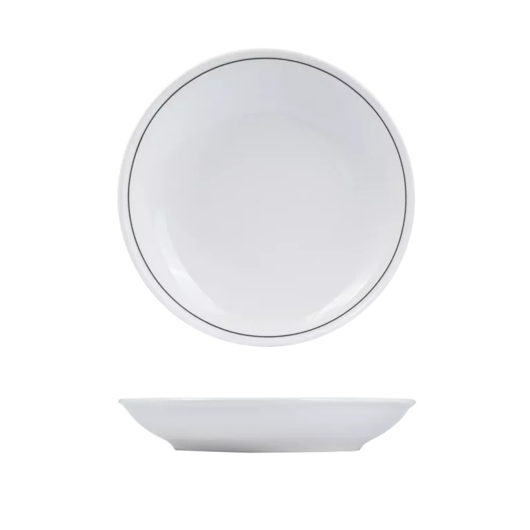 Rak Porcelain Princeton Black Round Coupe Bowl 260mm